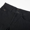 【莫代尔】德鲨夏新款黑色牛仔裤男青年直筒弹力裤子长裤 商品缩略图2