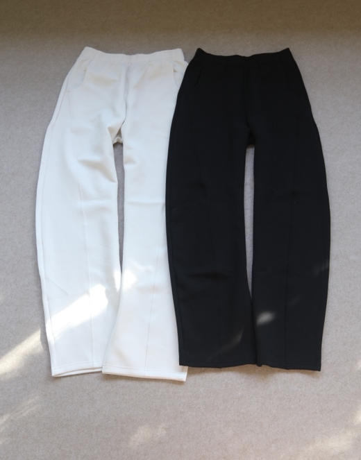 急茬儿的啊 速来抄底 哈！女段 HF 棉涤+莱赛尔 高腰镰刀型 小阔筒 裤 2色入 商品图0