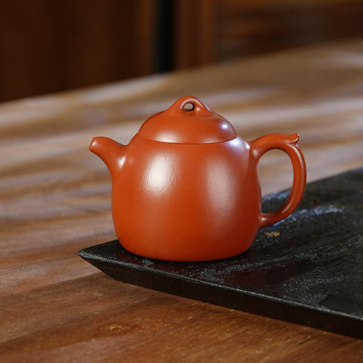 蔡志君/原矿大红袍朱泥宜兴紫砂茶壶紫砂壶功夫茶泡茶壶朱泥紫砂茶具 商品图12