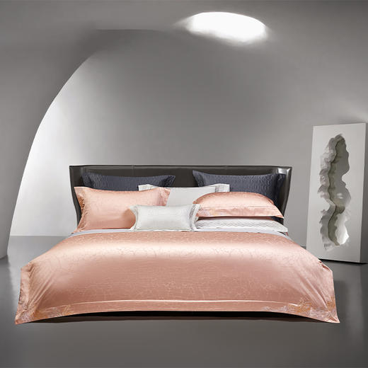 100支染色提花四件套-朝露 商品图0