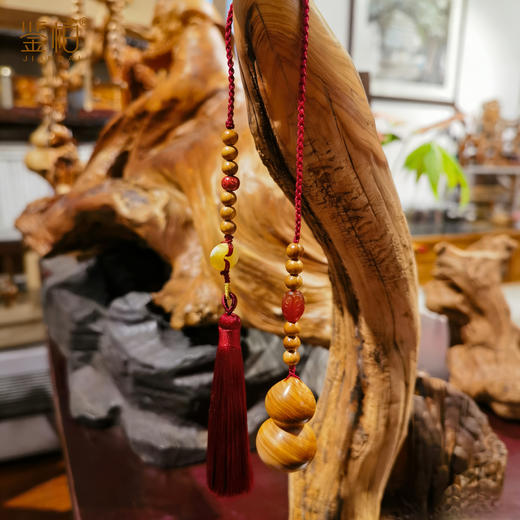 「鉴柏」崖柏护佑车挂（包挂） 商品图5