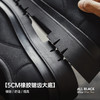 马登工装德比鞋男款厚底增高圆头大头鞋黑色通勤休闲皮鞋cleanfit 商品缩略图3
