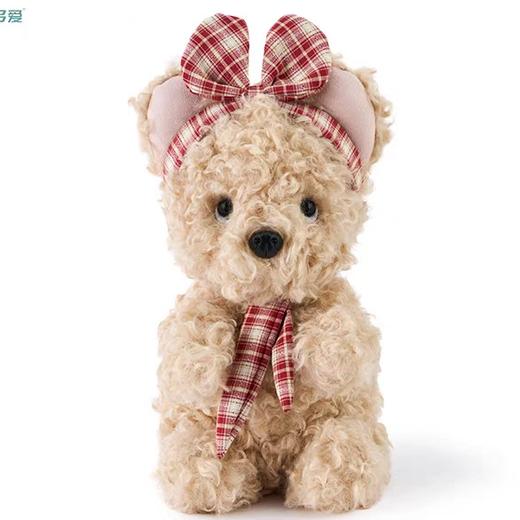 DA2453坐姿复古狗蝴蝶结头箍 商品图0