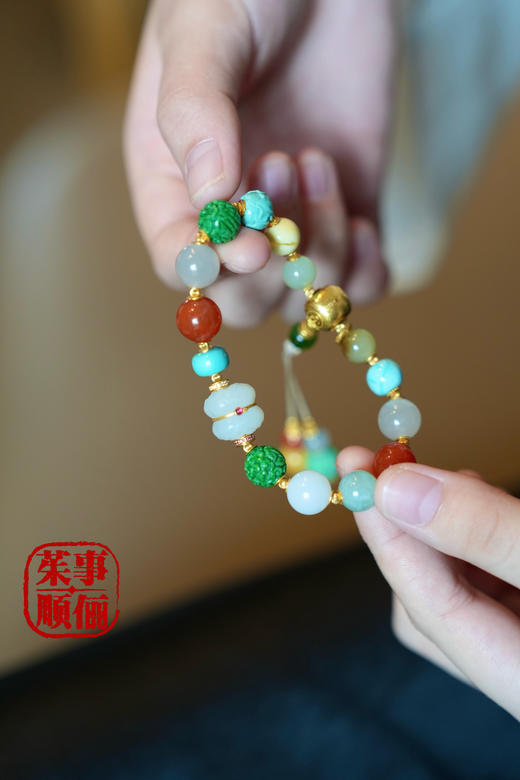 【茱事顺俪】18k黄金多宝手链 商品图3