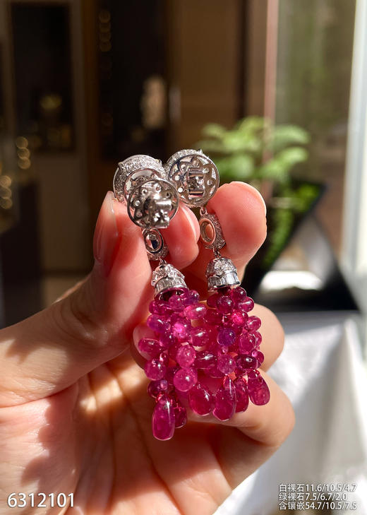 6312101，蛋面耳坠。具体价格微信咨询 商品图5
