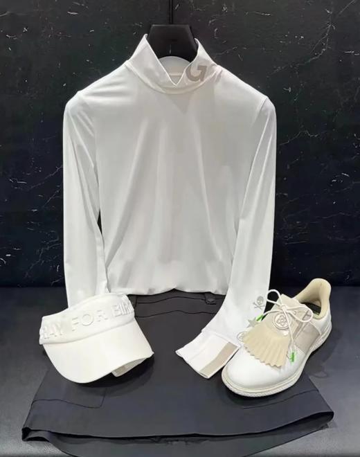 G家新款秋冬女士高弹力立领上衣来啦！渠道高品质❗️一年四季必备搭配神器！实用单品！冬季穿在羽绒服/大衣里面也OK哦,  因为面料本身不厚,  所以作为内搭也不会显臃肿 ！ 商品图0