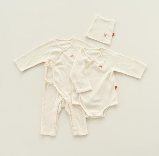 【5F】FIRSTFLAG小红旗小蝴蝶绣花弹力新生礼盒 商品图0