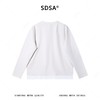 SDSA男装2026新款轻奢韩版简约撞色拼接假两件圆领长袖T恤百搭 商品缩略图4