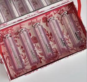 迪奥蝴蝶变色唇膏五件套