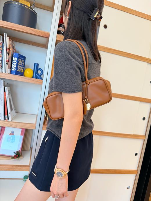 缪缪 灰色针织polo衫(KX*MM) 商品图8