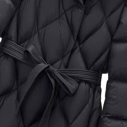 NANSONGSILK/NS鹅绒服时尚保暖冬季长款鹅绒服547084南宋 商品图8