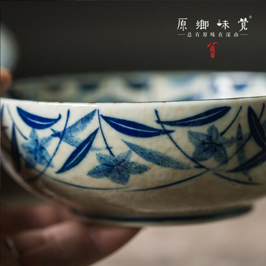 【系列满39元包邮】古伊烧黄泥桔梗日式粗瓷大汤碗/海碗/钵碗/深盘/饭碗/盘子（基地直发-中通快递）| 多种规格，日本进口【合作生产，公平贸易】 商品图3