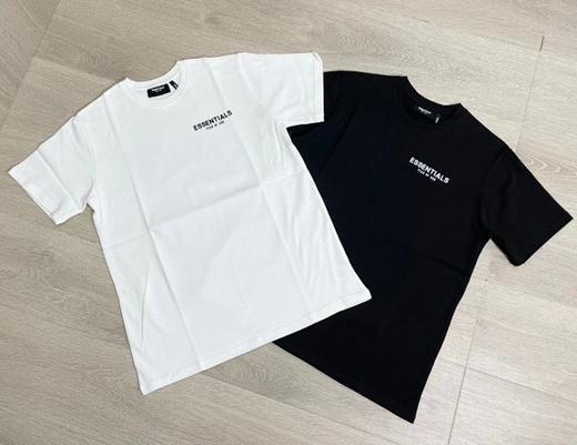 .清仓，白色m码！110-150斤！Fog花卉短袖，粗纱棉材质，久洗不变形，超强质感，男女同款 商品图1