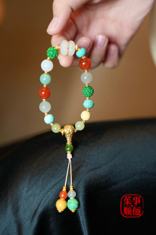 【茱事顺俪】18k黄金多宝手链 商品图1