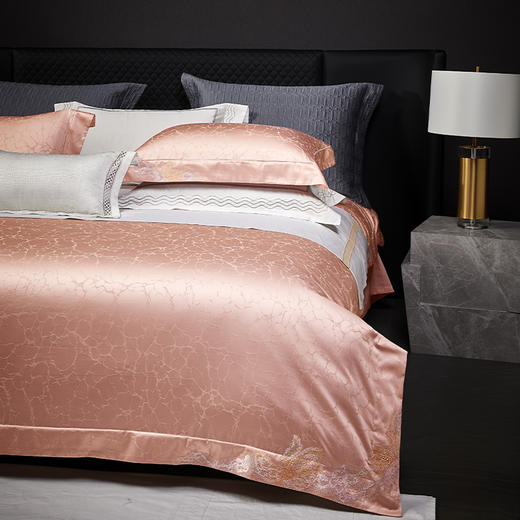 100支染色提花四件套-朝露 商品图1