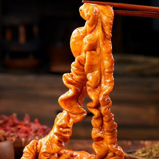 【粉丝专属❗️香卤肥肠200g/袋】秘制卤味大火烹调，文火慢卤层层入味，采用整根新鲜肥肠，紧实Q弹有嚼劲，猪大肠新鲜干净便捷红烧爆炒，中国团圆菜加热即食L-d 商品图4