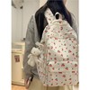 新款新品书包女ins少女学院风小碎花背包韩版原宿印花中学生双肩包女 商品缩略图1