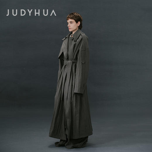JUDYHUA 荒原系列长款风衣外套 商品图1