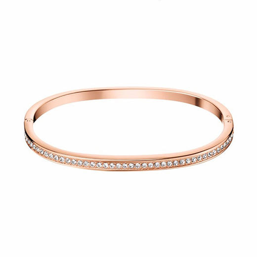 KJ06PD14010S 卡尔文克雷恩Calvin Klein CK手镯女护刻系列高级感设情侣手镯细轻奢饰品礼物【S号 环围170mm】 商品图0