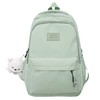 森系大容量高中大学生书包女简约百搭ins校园风双肩包女电脑背包 商品缩略图4