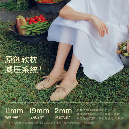 7or9春款芭蕾德训休闲鞋杏仁棉花糖 商品图2