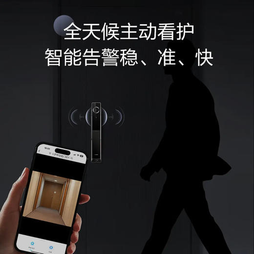 卡萨帝（Casarte）智能门锁 CFA-X70-CAU1 罗曼金 商品图9