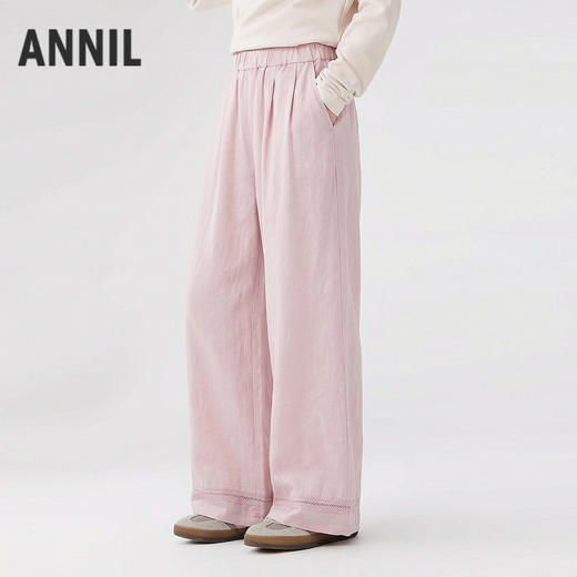 女童梭织单裤夏季新款安奈儿童装EG626712 商品图0