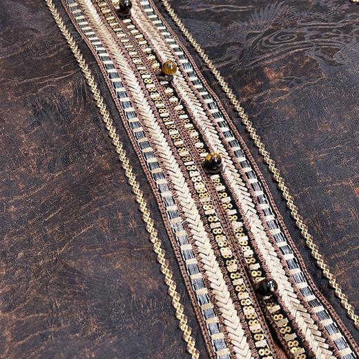 2026春装新中式简约圆领无袖单排扣盘扣马甲 商品图1