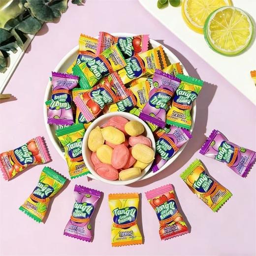 【果味浓郁❗️香甜可口】水果软糖马来西亚风味网红装小零食混合果汁糖果散装结婚喜糖年货。jd 商品图1