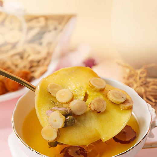 【春节正常发货】陈力新&轻上苹果黄芪茶 美容养颜 50g/盒*6盒 商品图2