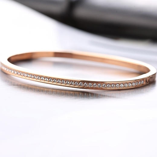 KJ06PD14010S 卡尔文克雷恩Calvin Klein CK手镯女护刻系列高级感设情侣手镯细轻奢饰品礼物【S号 环围170mm】 商品图3