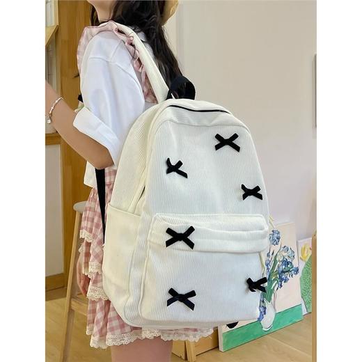 日系ins书包女生高颜值大学生简约小众百搭背包女韩系高中双肩包 商品图2