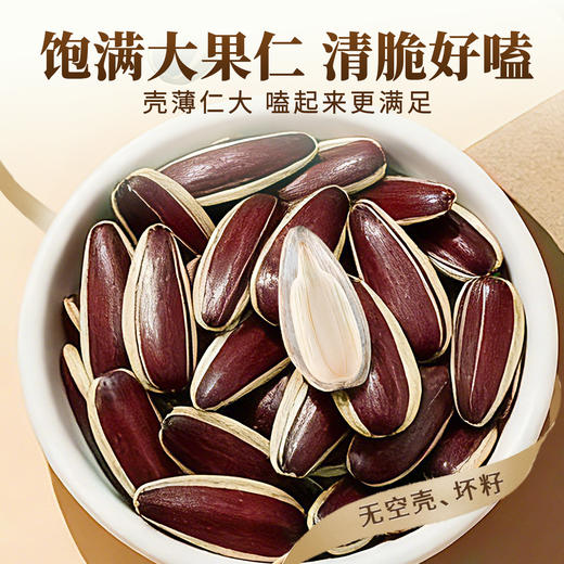 云南大颗粒红皮生瓜子250g 颗颗精选无坏果 粒大饱满 香脆新鲜 商品图4