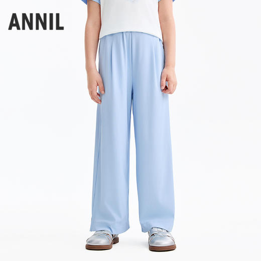 女童全腰针织单裤夏季新款安奈儿童装EG626581 商品图2