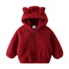 男童毛毛衣连帽外套冬季2025新款儿童加绒加厚时尚夹棉冬款上衣潮 商品缩略图4