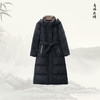 NANSONGSILK/NS羊毛连帽宽松保暖舒适百搭长款鹅绒服547119南宋 商品缩略图5