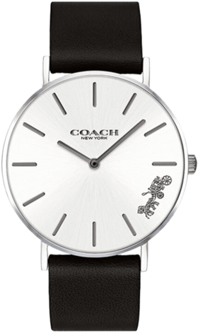 HY-14503115-CM COACH PERRY系列简约小牛皮表带36mm石英手表女表【可能没电】