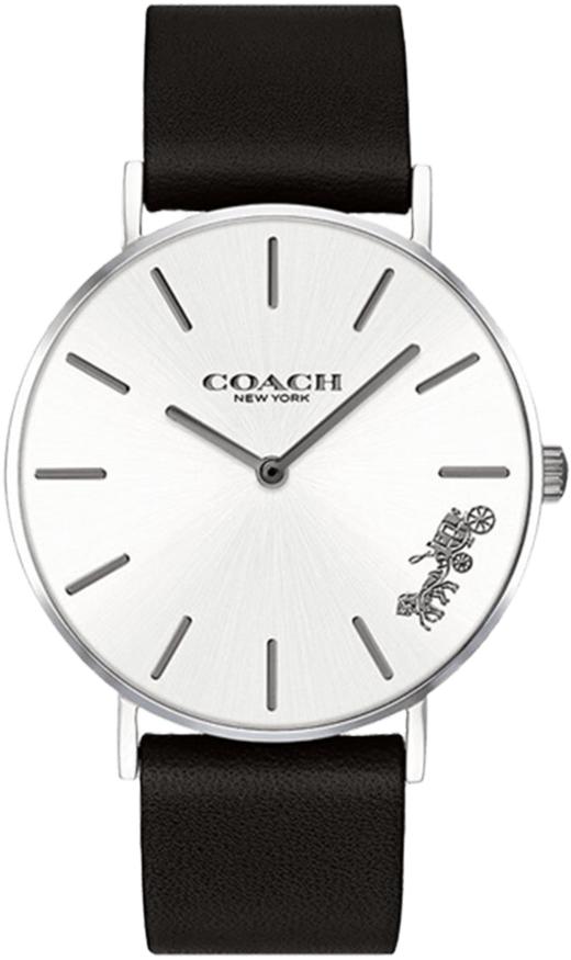 HY-14503115-CM COACH PERRY系列简约小牛皮表带36mm石英手表女表【可能没电】 商品图0