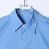2103SDSA男装2026新款高贵轻奢时尚潮牌裁剪纯色长袖衬衫百搭休闲衬衣 商品缩略图2