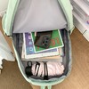 森系大容量高中大学生书包女简约百搭ins校园风双肩包女电脑背包 商品缩略图3