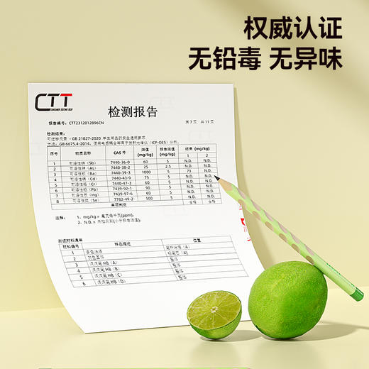 限时21.9元三盒30支/猫太子小绿杆加大号洞洞铅笔幼儿园小学生专用儿童矫正握姿加粗杆洞洞笔大三角无毒初学者【2月开学文具合集】 商品图4