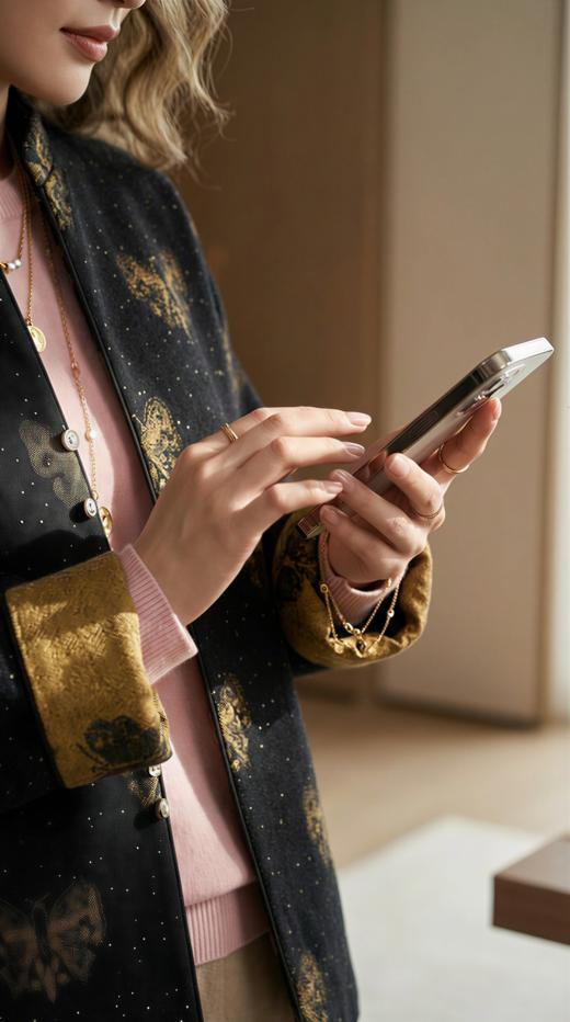 LIN HN 两用领国风棉衣 商品图2