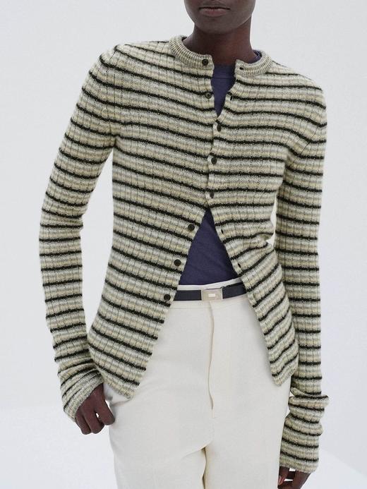 Auralee条纹针织毛衣 商品图10