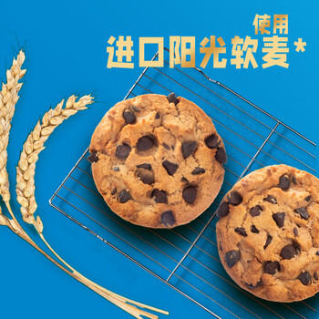 趣多多香脆曲奇饼干经典巧克力原味共510g含24包休闲零食 早餐下午茶 商品图3