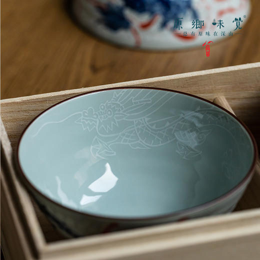 【系列满39元包邮】日本进口美浓烧马年吉祥碗/狮碗/锦鲤碗（基地直发-顺丰包邮）| 多种规格，日本进口【合作生产，公平贸易】 商品图4