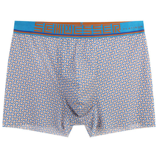 【超值无痕冰丝】SCHIESSER德国舒雅高端铂雅男士内裤2024春夏新款铂雅冰丝速干平角裤一片式无痕超薄底裤95/23023T 商品图7