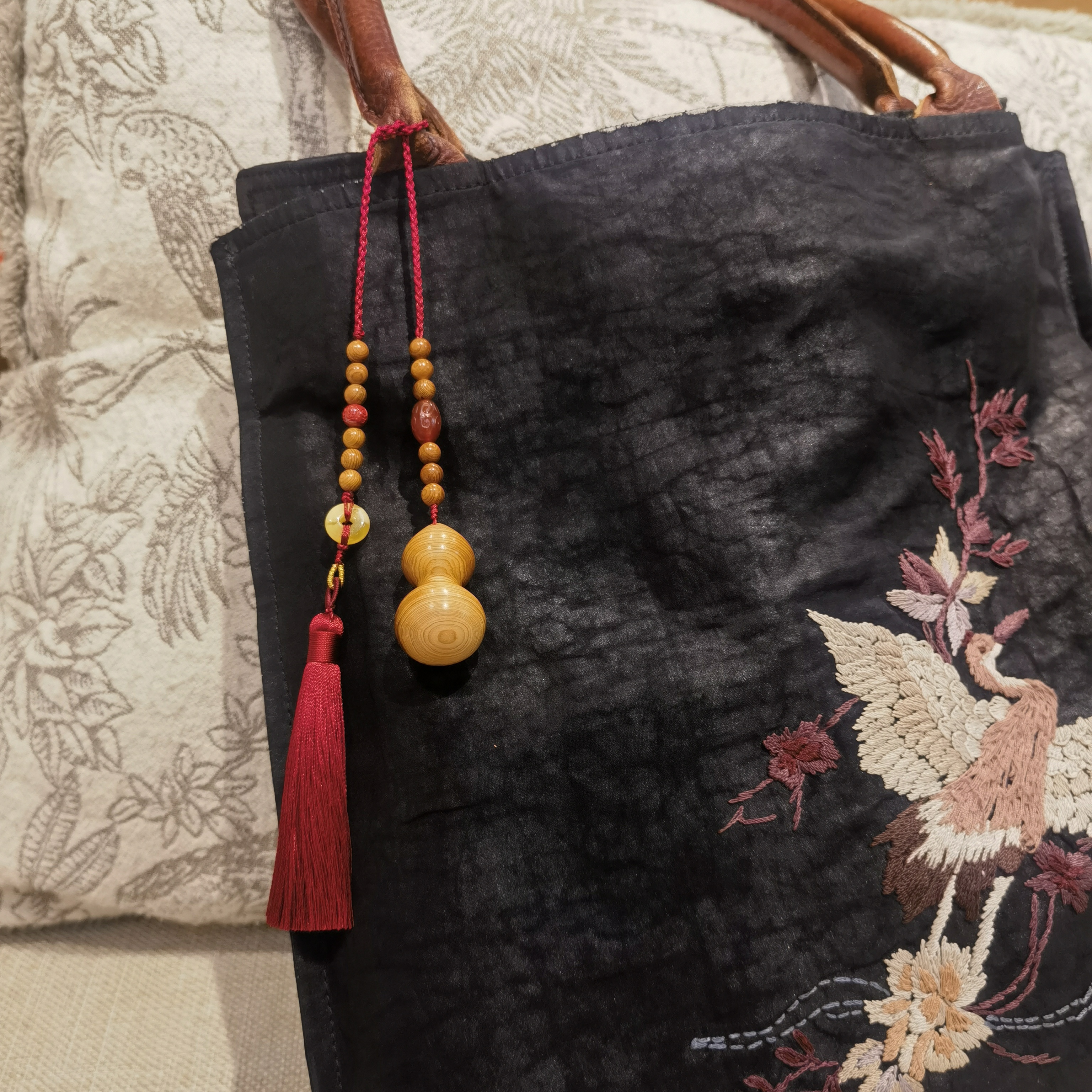 「鉴柏」崖柏护佑车挂（包挂）