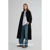 MAISON CECILE 两色|春季亚麻匹马棉松弛廓形翻领单排扣风衣外套 商品缩略图2