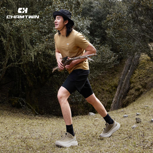 Chamtwin运动鞋男防撞耐磨旅游鞋男款越野缓震防滑户外登山徒步鞋CHX953011 商品图4