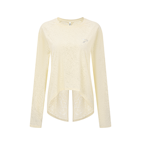 多威新款轻薄透气女式柔软亲肤宽松长袖罩衫上衣2352203